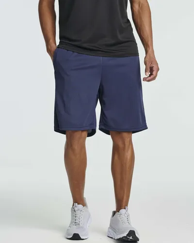 Vista 3 de Real Essentials 5 Pack Men's Mesh Athletic Basketball Shorts Quick Dry Activewear with Pockets