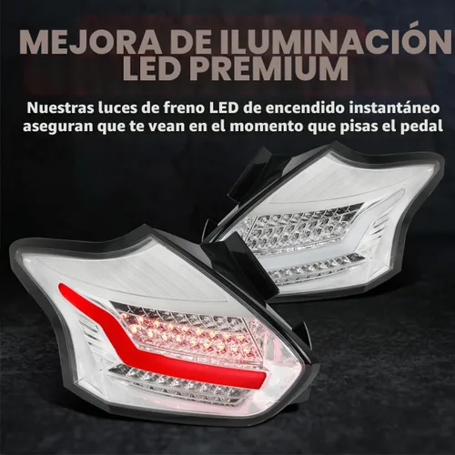 Vista 6 de SPEC-D TUNING - Luces traseras LED para Ford Focus Hatchback 2015-2018