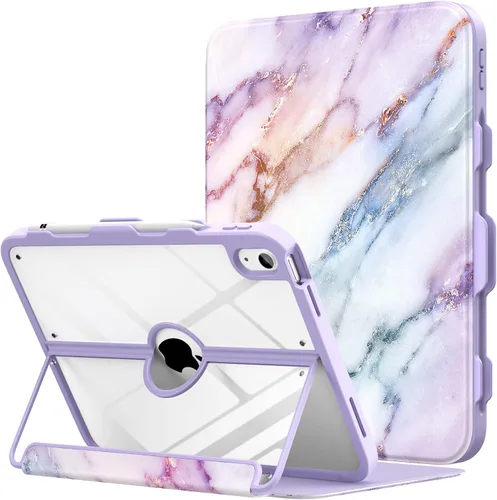 Vista 19 de MoKo Funda para iPad (A16) de 11ª/10ª generación con soporte para lápices A-Azul marino