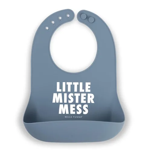 Vista 20 de Babero para bebés para comer de Bella Tunno, babero de silicona impermeable con gran atrapaalimentos, ajuste ajustable para bebés de 4 a 12 meses