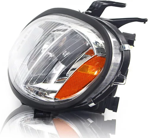 Vista 5 de Torque Faro delantero de repuesto para lado del conductor izquierdo para camiones semi Freightliner Columbia 1996-2017, aprobado por DOT SAE, faro