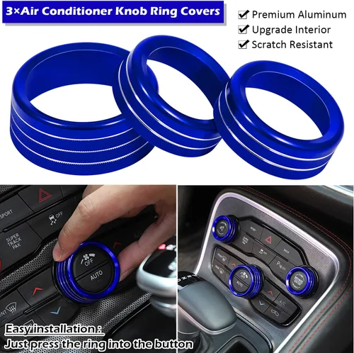 Vista 5 de LAIKOU - Juego completo de 20 piezas de accesorios interiores para Dodge Charger 2015-2024 Interruptores de control de elevación de ventanas