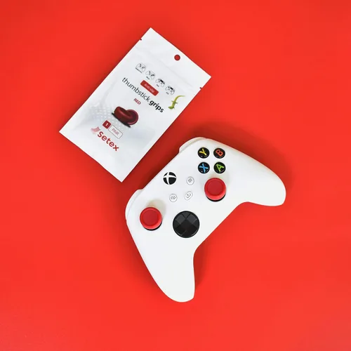 Vista 8 de Setex Cubierta de agarre para el pulgar para Playstation PS5 PS4 Xbox One Switch Pro Steam Deck empuñaduras microestructuradas antideslizantes 1 par