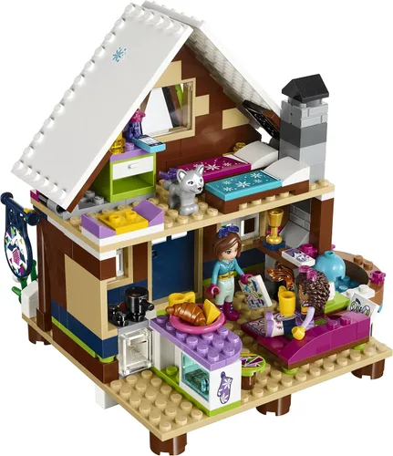 Vista 8 de LEGO Amigos en resort chalet nieve, Empaque estándar