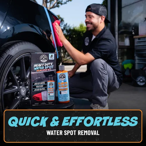 Vista 8 de Chemical Guys Heavy Duty Water Spot Remover Kit for Car Paint & Glass