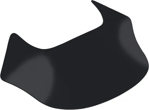 Vista 4 de Protector de parabrisas de carenado de labios negro compatible para Harley Dyna Sportster Softail