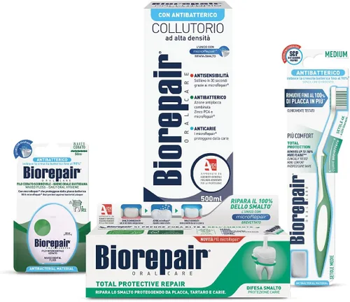 Vista 9 de Biorepair: Pasta de dientes "Total Protective Repair" con microRepair * Tubo de 2.5 onzas líquidas (75ml) * [Importación italiana]