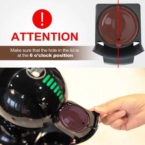 Vista 11 de KEEPOW Cápsulas de café reutilizables compatibles con la máquina Nescafe