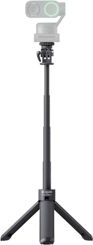 Vista 3 de Insta360 Mini trípode 2 en 1, palo de selfie ligero y trípode, compatible con Insta360 Ace/GO/Link/X Series, negro