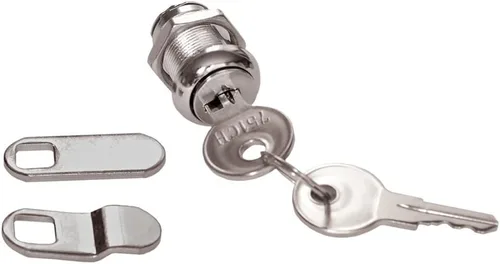 Vista 3 de RV Designer L428, cerradura de leva económica, 1-1/8 pulgadas, código de llave 751, herrajes para compartimento