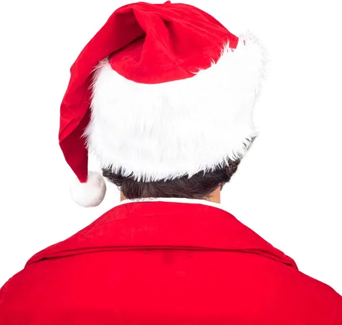 Vista 6 de Clark Griswold - Disfraz de Halloween de Papá Noel y sombrero de Navidad