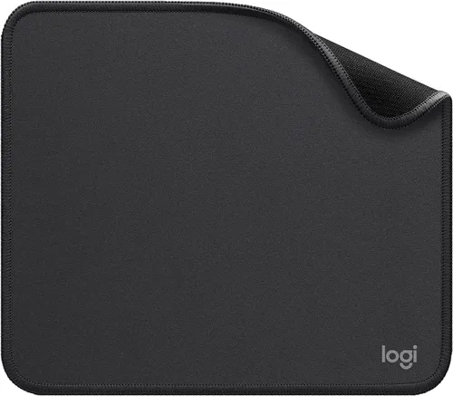 Vista 10 de Logitech Studio Series - Alfombrilla de ratón para computadora, color azul y gris Base de goma antideslizante, superficie de fácil deslizamiento