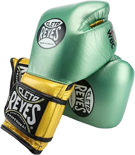 Vista 7 de Cleto Reyes - Guantes de entrenamiento de cuero acolchado extra, color negro