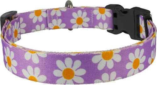 Vista 9 de Collar de perro Green Daisy - Tamaño gato de 8 a 12 pulgadas de largo Verde (Green Daisy)
