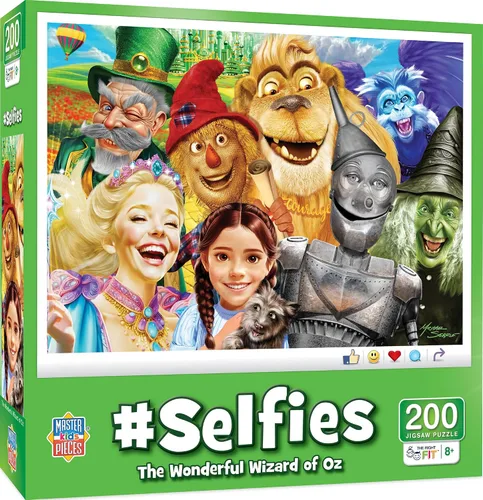Vista 11 de Masterpieces Rompecabezas de 200 piezas para niños, #Selfies Barnyard Besties, 14 x 19 pulgadas