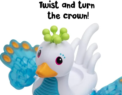 Vista 7 de Playskool Glo Friends - Hugbug & Harmony Pop, Push & Roll! - Vehículo cisne - Insecto brillante - Juguete SEL - A partir de 2 años