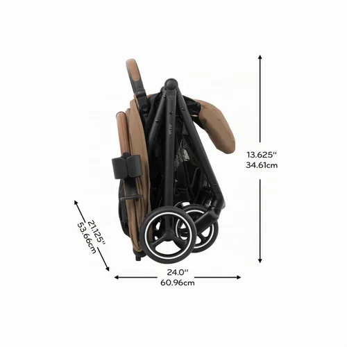 Vista 9 de Evenflo Otto+ Travel System w/LiteMax - Asiento infantil para gatos Lightweight, One Hand Gravity Fold, Rear-Facing Mode 3-30lbs, Stroller use up