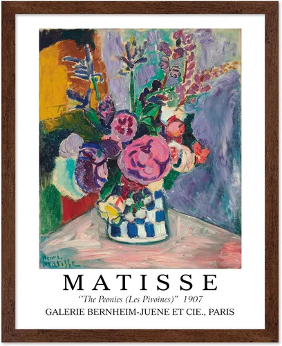 Vista 35 de Monem Art - Póster vintage de Henri Matisse – Gato retro con estampado de pez rojo – Arte de fauvismo – Arte animal – Pintura clásica – Arte fino