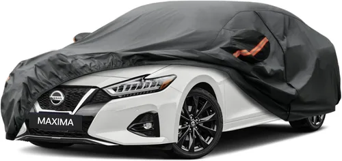 Vista 17 de Kayme Funda de automóvil de 6 capas para Audi A4 Sedan (2011-2023), impermeable para todo tipo de clima, cubierta exterior completa, protección