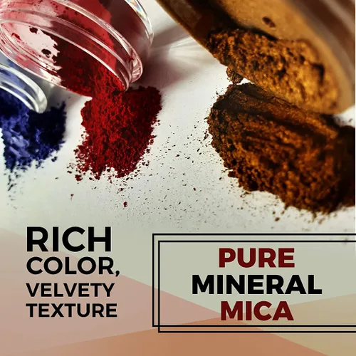 Vista 2 de Concrete Minerals Colección variedad, cosméticos suaves y altamente pigmentados, 100% veganos y libres de crueldad, polvo de sombra de ojos mineral