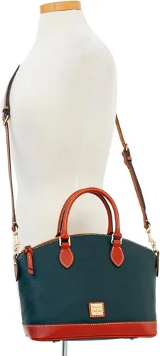 Vista 4 de Dooney Bourke Bolsa de darcy de grano de guijarro Negro
