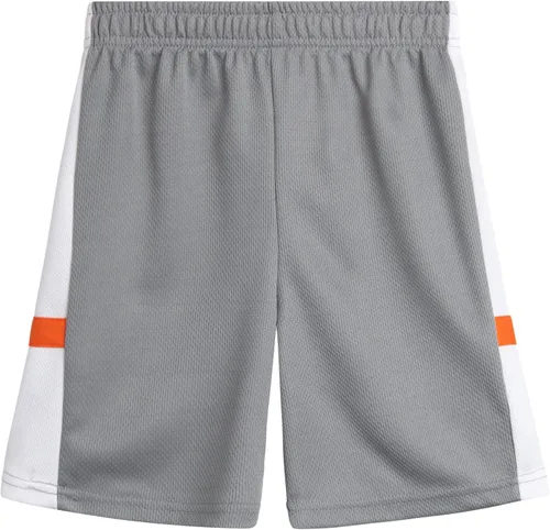 Vista 6 de Conjunto de pantalones cortos activos para niños, camiseta de rendimiento y pantalones cortos de gimnasio, camisa de ajuste seco y pantalones cortos