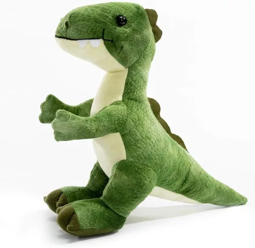 Vista 10 de HollyHOME Animal de peluche de dinosaurio, juguetes de peluche de Azul