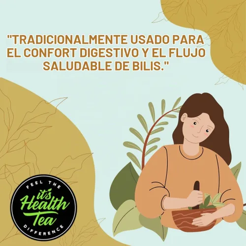 Vista 3 de Té de hierbas Boldo, utilizado tradicionalmente para la comodidad digestiva y el flujo biliar saludable 35 bolsas de té filtradas incluidas Sin
