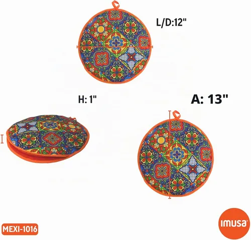 Vista 8 de IMUSA Calentador de tortilla de tela de 12 pulgadas, apto para microondas