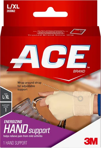 Vista 15 de ACE Soporte de mano energizante, pequeño/mediano, beige, 1 paquete