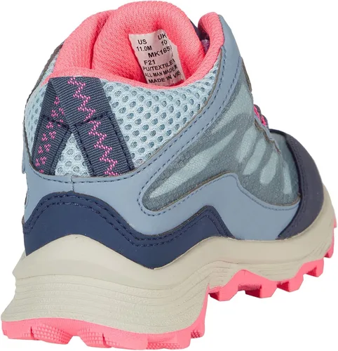 Vista 8 de Merrell Moab Speed Mid Botas de senderismo impermeables para niños