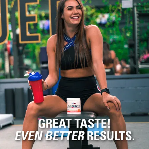 Vista 7 de EHP Labs OxyShred - Polvo termogénico para antes del entrenamiento y suplemento para adelgazar no estimulante con L-glutamina y acetil-L-carnitina