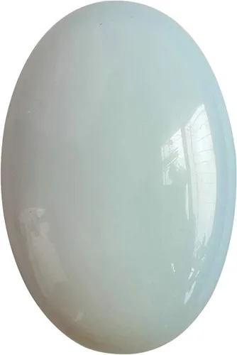 Vista 30 de Labradorita negra natural, bolsillo ovalado en la palma de la palma, cristal curativo para masaje, spa, piedra energética, cristal curativo