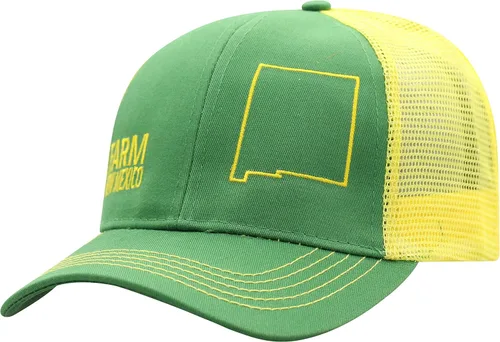 Vista 167 de John Deere Gorra de béisbol con logotipo y malla trasera con contraste, para hombre