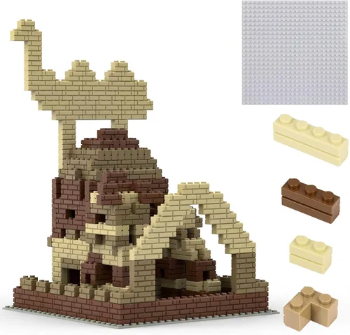 Vista 10 de Placas base clásicas compatibles con ladrillos y placas base, juego combinado de base de construcción de 10 x 10 pulgadas y 10 x 5 pulgadas, placas