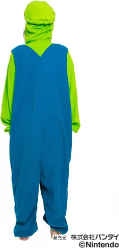 Vista 5 de Super Mario Bros Kigurumi - Mameluco (Luigi)