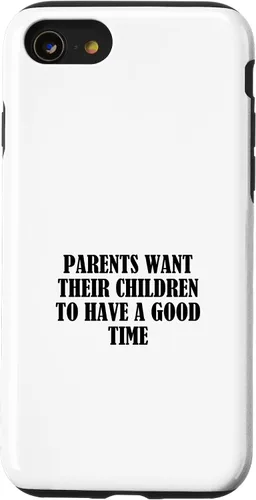 Vista 18 de Parents want their children to have a good time Case for iPhone 16