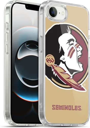 Vista 266 de Oficial Universidad Estatal de Florida FSU Soft Gel Case para iPhone de Apple 7 Plus/iPhone 8 Plus, Banner