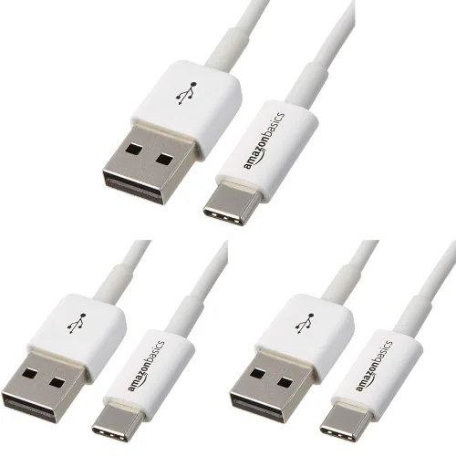 Vista 14 de Amazon Basics - Cable de carga rápida USB-C a USB-A 2.0, velocidad de 480 Mbps, certificado USB-IF, para Apple iPhone 16/15, iPad, Samsung Galaxy