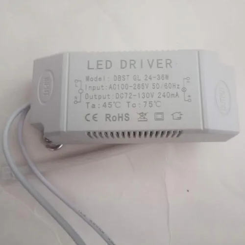 Vista 2 de Kit de luz para ventilador de techo, controlador LED de 36 W con 3 cambios de color, luces de panel LED de repuesto solo ventilador de techo de 42