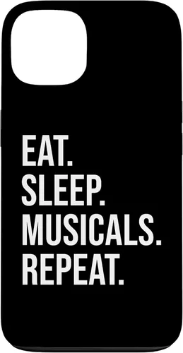 Vista 7 de Funda para iPhone 16 Musicales para hombres y mujeres Actor Broadway Drama Musical Geek