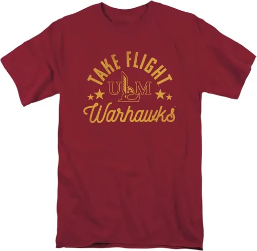 Vista 56 de Collegiate Distressed Mascot Unisex Adult T Shirt Collection 3 Universidad de Adelphi