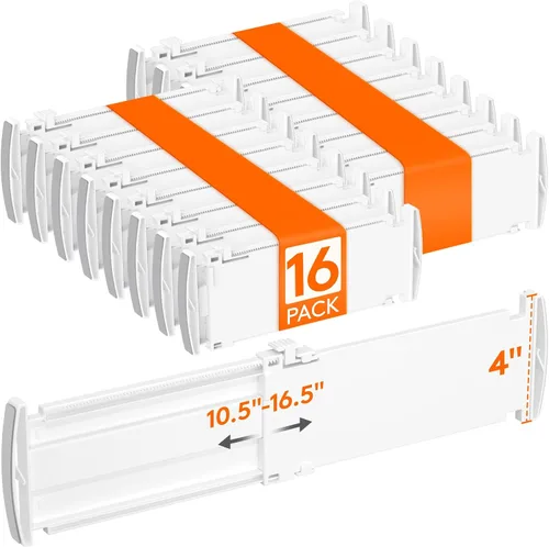 Vista 19 de Lifewit - Paquete de 12 separadores de cajones de 4 pulgadas