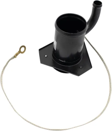 Vista 21 de TRQ Cuello de llenado de depósito de combustible, color negro, compatible con Mercury Villager Nissan Quest 1999-2002