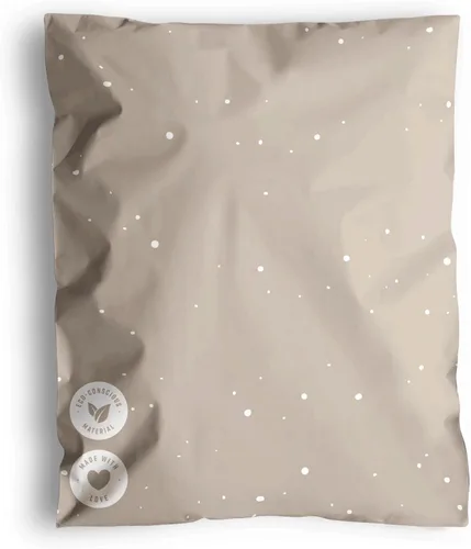 Vista 33 de Impack - Paquete de 25 sobres de polietileno de 10 x 13 pulgadas, bolsas de envío biodegradables para ropa, sobres de correo autoadhesivos