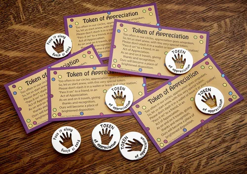Vista 4 de Trainers Warehouse Fichas de apreciación y tarjetas (juego de 10)