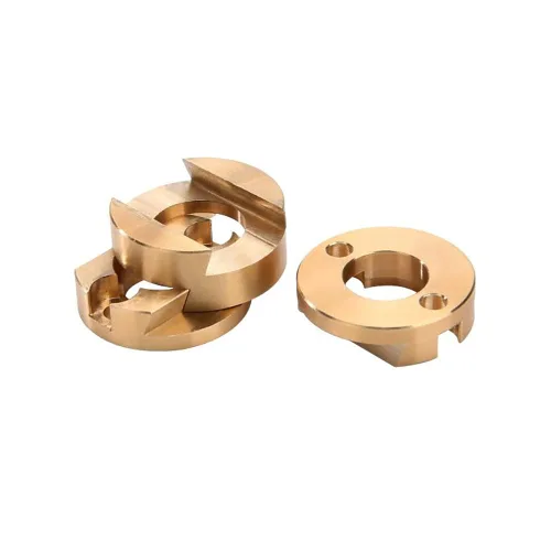 Vista 5 de Paquete de 2 acopladores Oldham compatibles con BLV y otras impresoras 3D eje Z T8 tornillo de plomo Hotbed (acoplamiento Oldham)