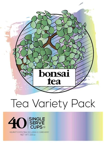 Vista 7 de Bonsai Tea Co. Paquete variado, compatible con cafeteras K Cup incluyendo 2.0, 40