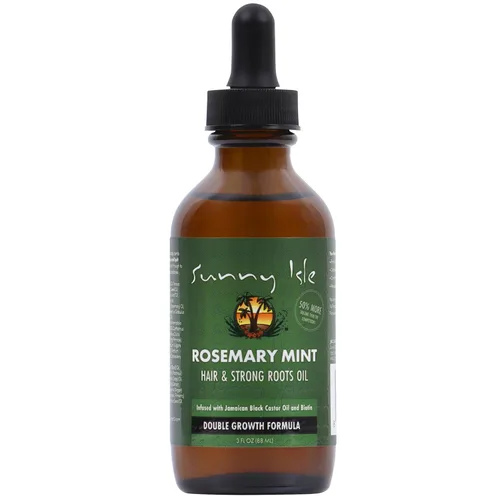Vista 10 de Sunny Isle Aceite Lite para el cabello y raíces fuertes de menta y romero