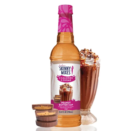 Vista 8 de Jordan's Skinny Mixes Jarabe de café sin azúcar, jarabe saborizante de café S'mores, mezcla de bebida cero calorías para lattes, hornear o batido